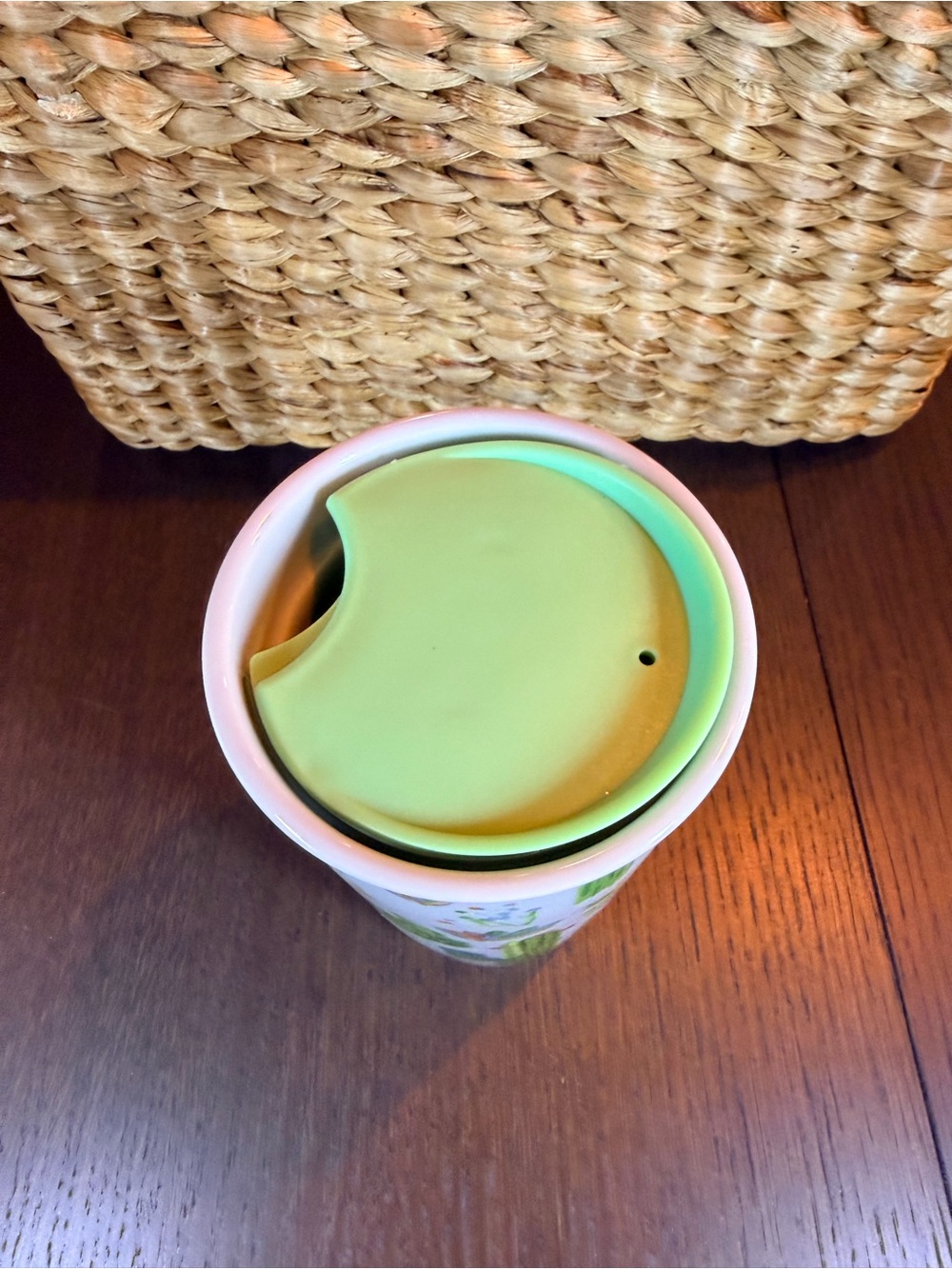 Starbucks Arizona Ceramic Travel Cup with Green Cactus Artwork - Picture 8 of 10